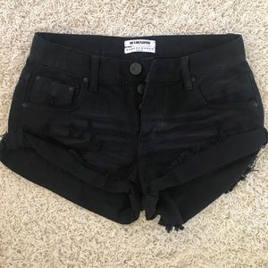One Teaspoon Demin Shorts Size 24